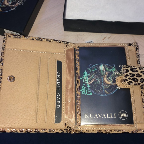 NWT B. Cavalli Small Wallet - Picture 4 of 7